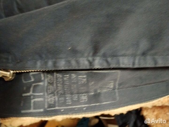 Куртка лётная меховая почти новая, 54/4