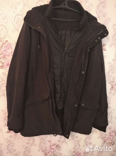 Куртка мужская парка, демисезонная