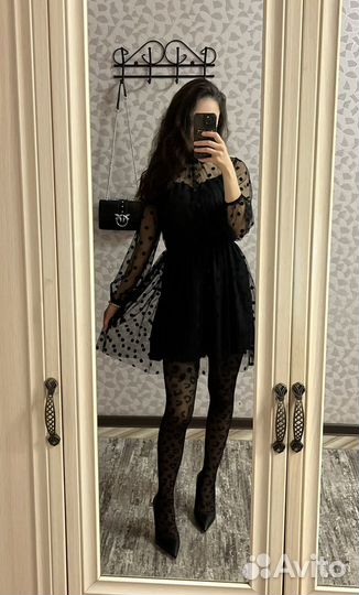 Платье черное вечернее 42 р