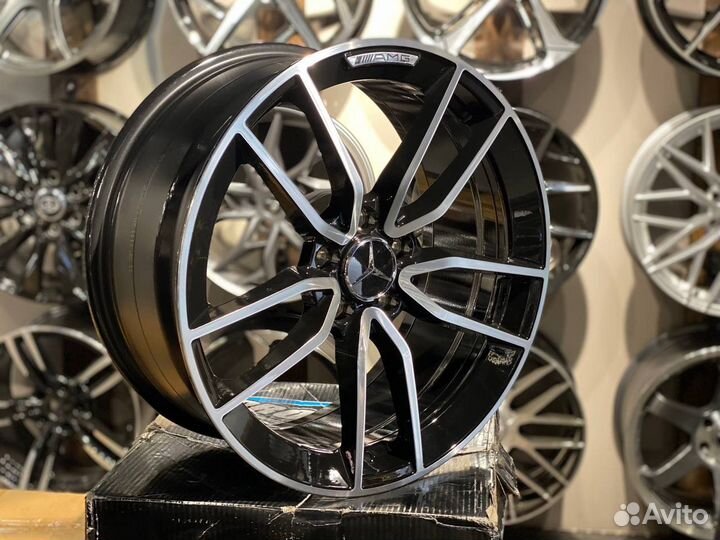 Литые диски R19 5x112 разноширокие Mercedes E C S