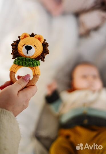 Погремушка. Держатель для соски. Набор