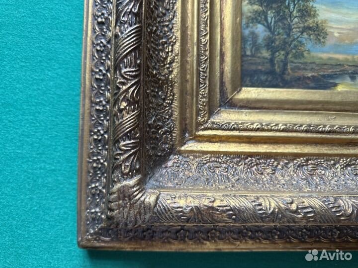 Картина маслом на холсте антиквариат