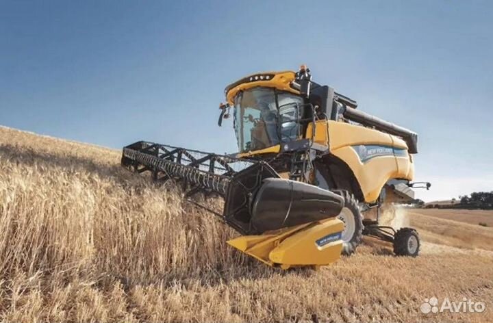 В разборе сельхозтехника CNH