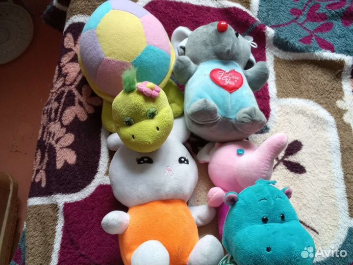 Игрушки пакетом для девочки