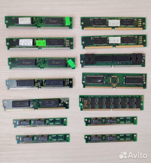 Оперативная память simm 72-pin/ 32-pin