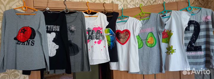 Футболки,Джинсовки,Пиджаки 7,8,9,10,11,12 лет