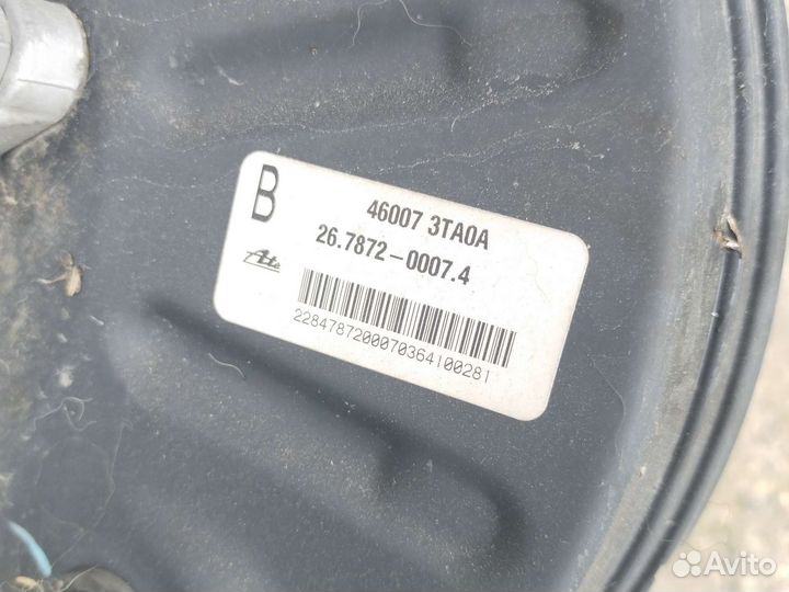 460073таоа Усилитель тор. ваку. Nissan Teana L33