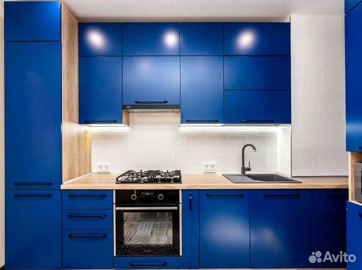 Скандинавский кухонный гарнитур на заказ