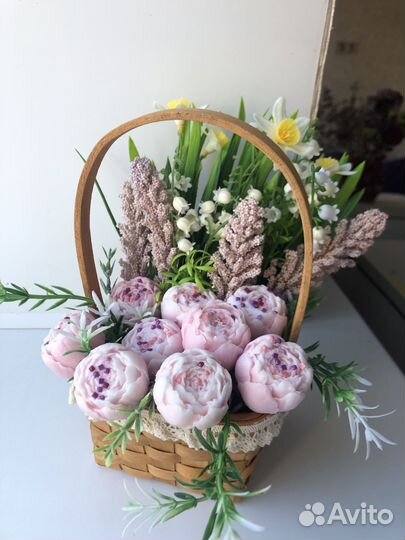 Букет из мыла