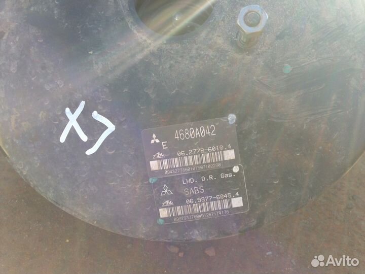 Вакуумный усилитель Митсубиси Лансер 10