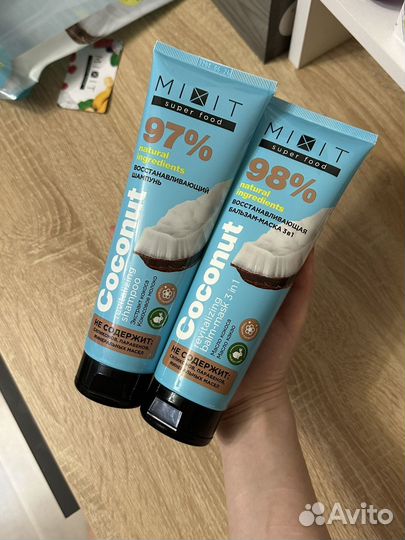 Наборы mixit шампунь + бальзам для волос