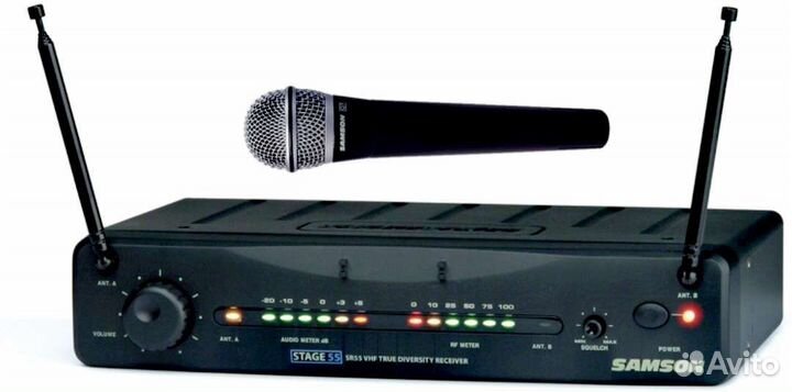 Радиосистема Samson Stage55 микрофон q7 в чемодане