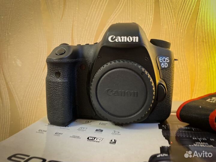 Зеркальный фотоаппарат canon 6d