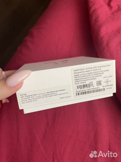 Наушники apple airpods оригинал