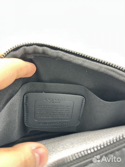 Мужская сумка через плечо coach