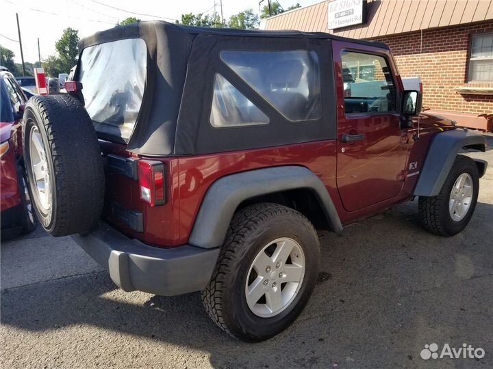 Разбор на запчасти Jeep Wrangler 2007 - 2018