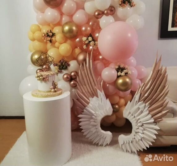 Декоративные крылья для фотозоны