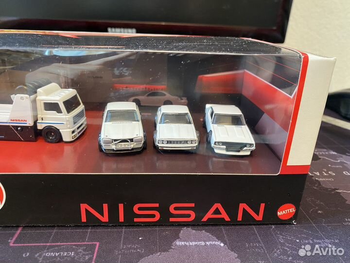 Hot wheels premium Диорама Nissan