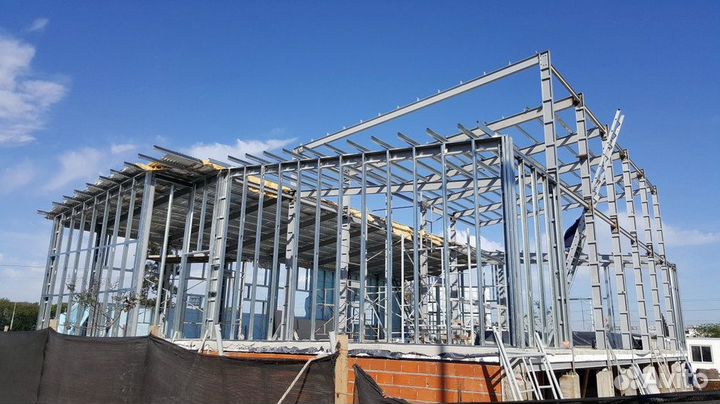 Ангар металлический быстровозводимый