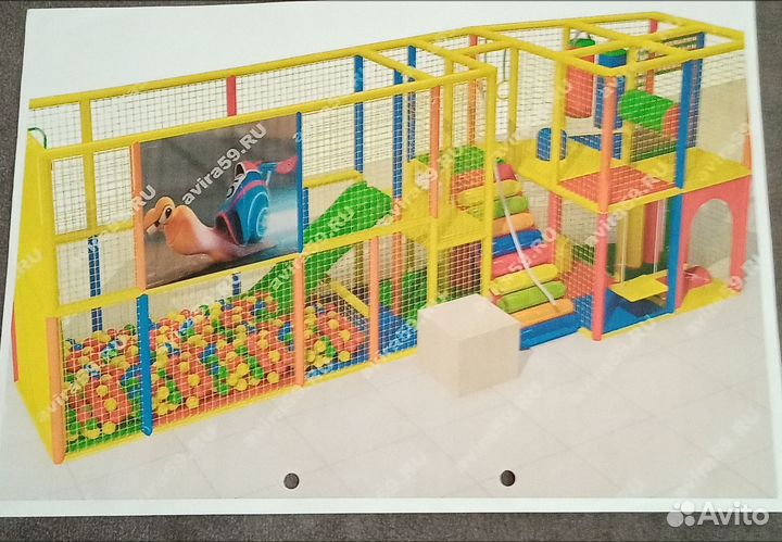 Детский игровой лабиринт