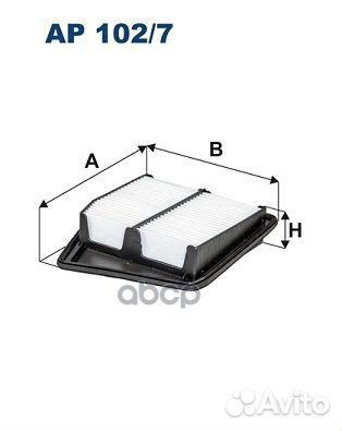 Фильтр возд.honda accord IX 2.4L 08- AP102/7