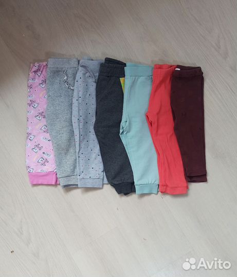 Детские вещи пакетом на девочку 86