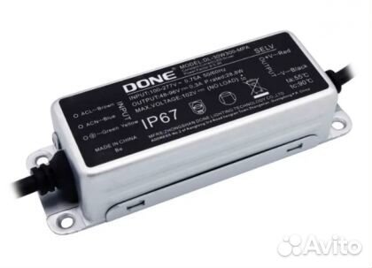 Светодиодный драйвер done DL-30W300-MPA 30 вт. 48
