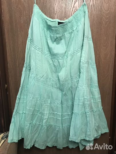 Юбки макси на лето большого размера