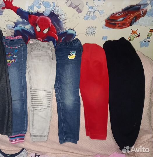 Вещи пакетом на девочку 104 110