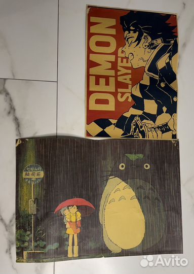 Плакаты постеры аниме разные