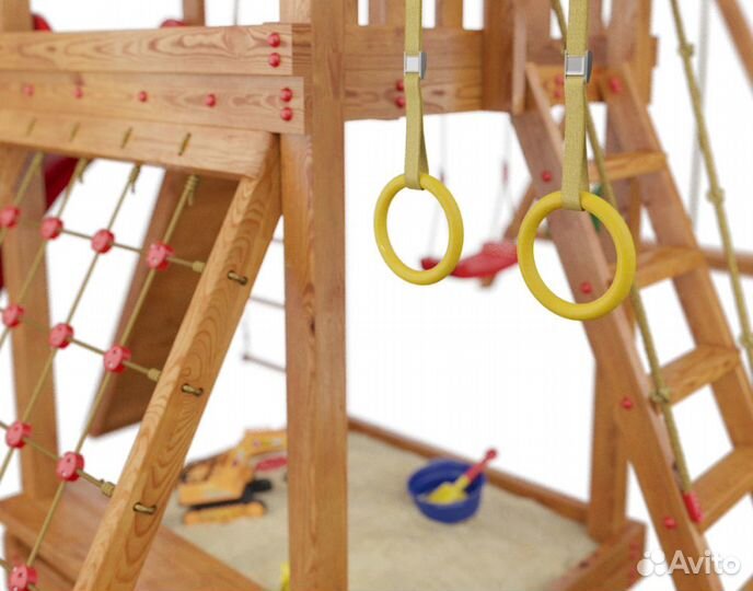 Кольца гимнастические на лентах