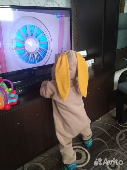 Флисовый комбинезон 86