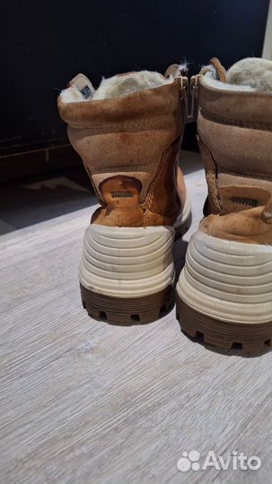 Зимние ботинки ecco