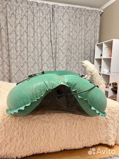 Лодка надувная резиновая бу