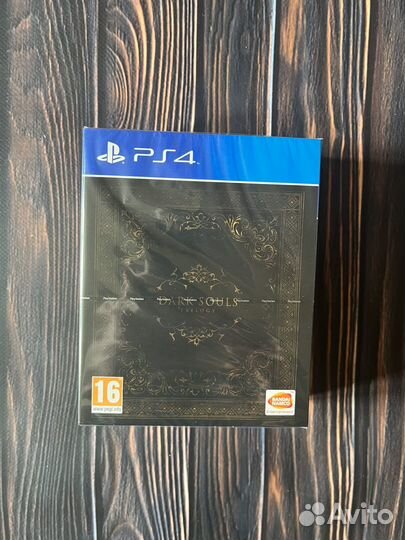 Dark souls trilogy ps4 (диск новый)