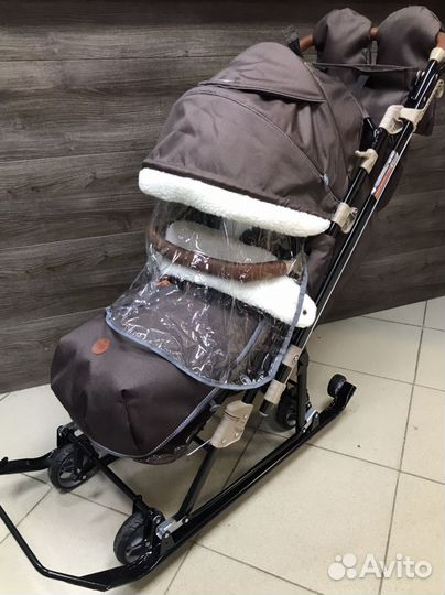 Санки коляска 7-8К
