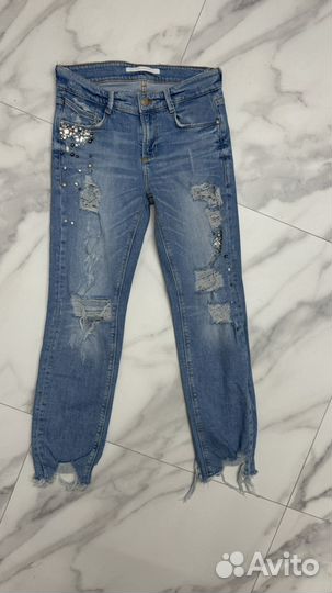 Джинсы zara 40-42