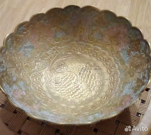 Индия Ваза латунная (латунь)