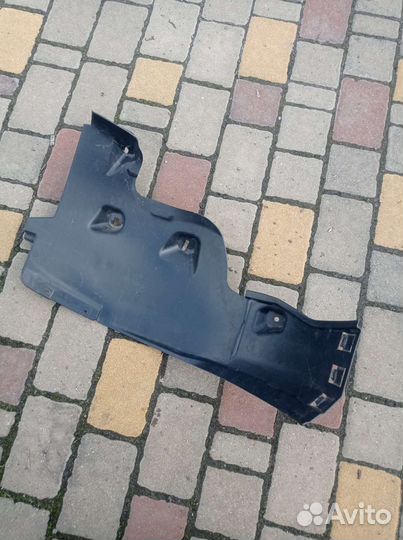Подкрылок для авео передний левый задняя часть