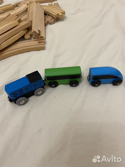 Железная дорога деревянная