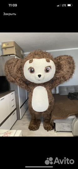 Аэро костюм 2 метра,ростовые куклы