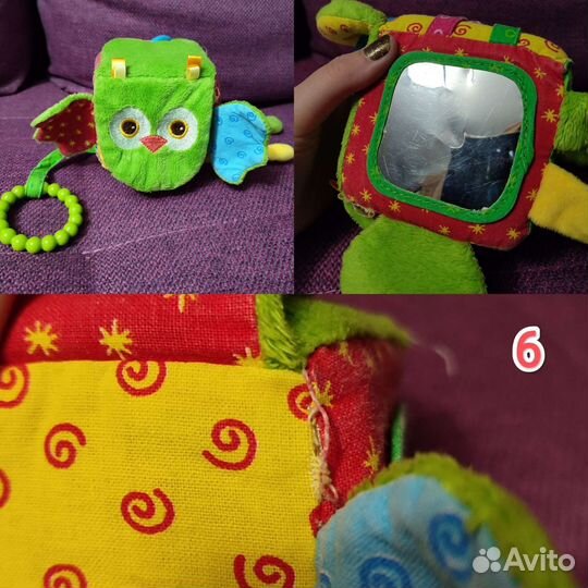 Развивающие игрушки пакетом 0+