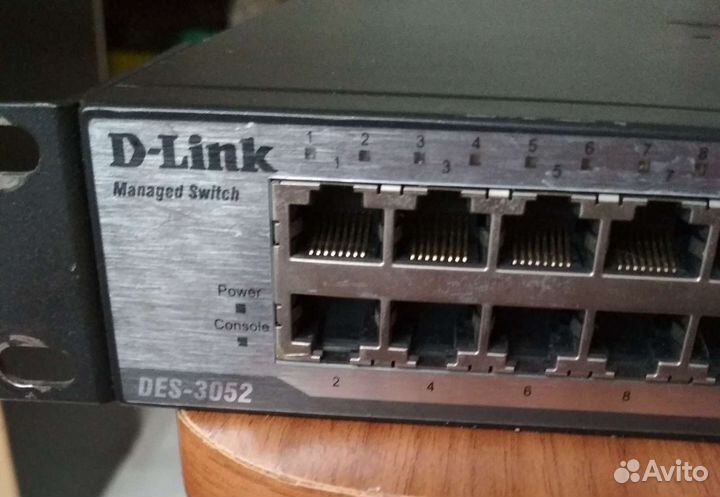 Коммутатор d-link des-3052