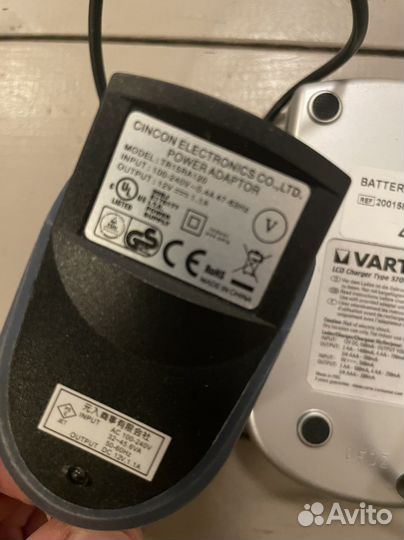 Зарядное устройство varta для аа и ааа