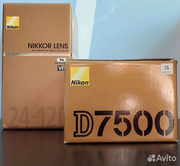 Фотоаппарат зеркальный Nikon D7500 Body Black