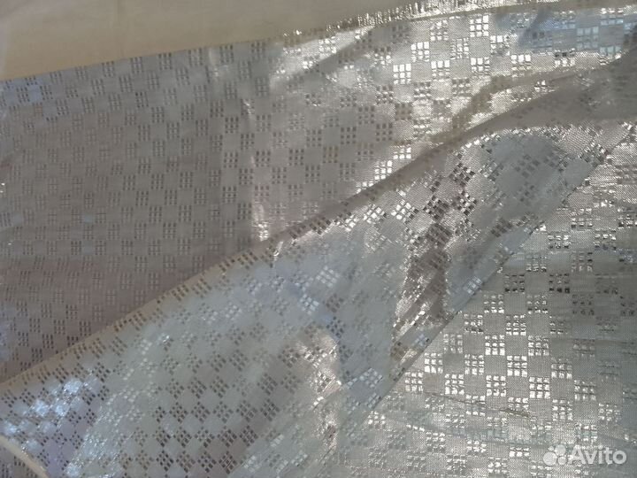 Ткань цвет золото и серебро