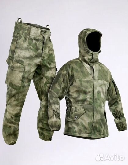 Костюм горка на флисе Мох