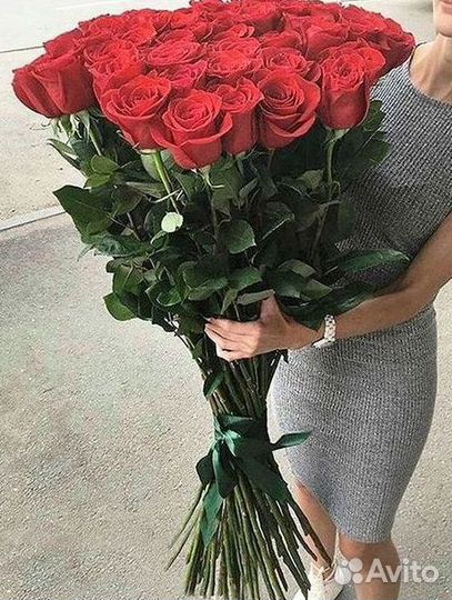 Высокие розы