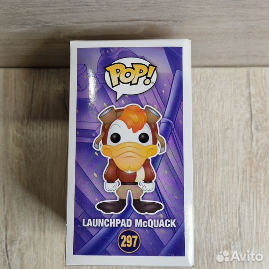 Funko Pop Disney 297 Launchpad McQuack