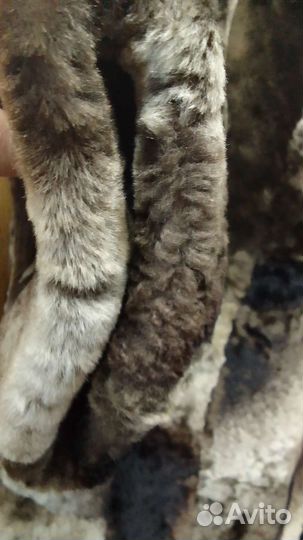Шуба натуральная мутон